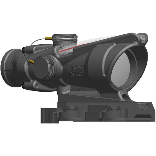 Trijicon ACOG 4x32 BAC Dual-Illum Rifle Combat Optic Red Horseshoe Dot Reticle for A4/M4 TA31-D-100582