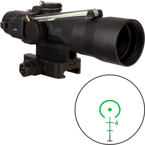 Trijicon ACOG 3x30 Dual Illum Green Horseshoe/Dot 5.56x45mm/62gr. Riflescope w/Q-LOC Mount TA33-C-400373