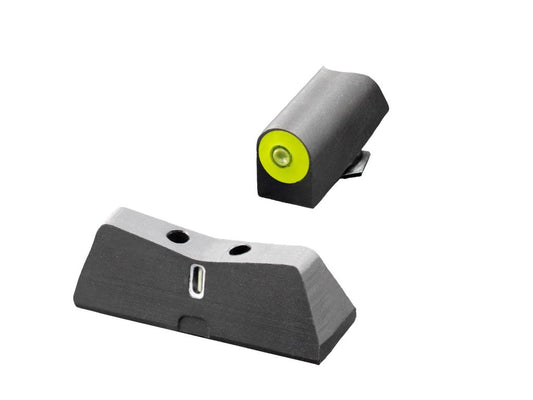 XS Sight DXT2 Big Dot Sight for Springfield 1911A1 Loaded TRP Operator - Yellow