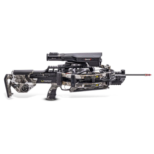 Tenpoint TRX 26 Reverse Draw Crossbow Oracle ACUslide MAXX Burris Oracle Scope
