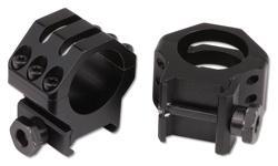 Weaver 6-Hole Aluminum Scope Rings - Matte - 1" XX-High