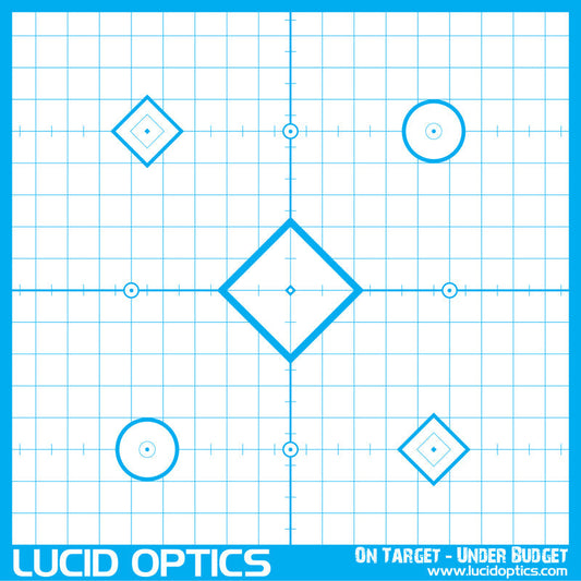 Lucid Optics Precision Sighting In Targets - SharpShooter Optics