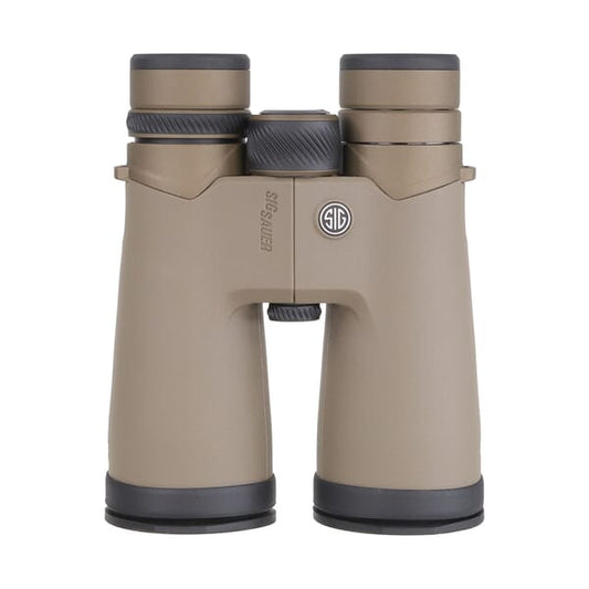 Sig Sauer ZULU8 HDX 12x50mm FDE Binoculars SOZ80003 with advanced HDX glass for elite hunting performance.