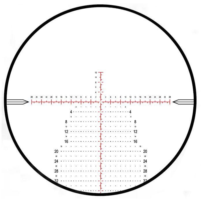 Nightforce NX8 2.5-20x50 F1  C651 MOA-XT Riflescope