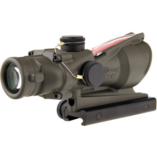 Trijicon ACOG 4x32 Riflescope with TA51 Mount Red Chevron Dual-Illuminated Reticle TA31-D-100309