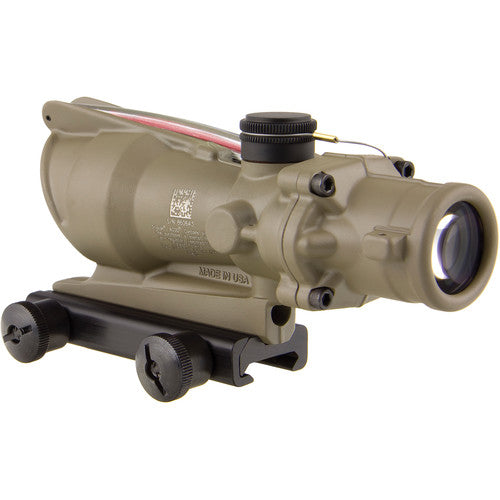 Trijicon ACOG 4x32 Riflescope Dual-Illum Red Crosshair FDE 100372