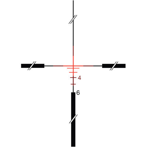 Trijicon ACOG 4x32 Dual-Illum Riflescope Cerakote Sniper Gray, Red Crosshair TA31-C-100370