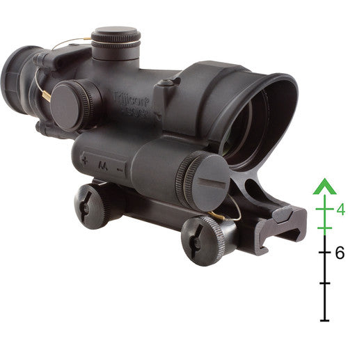 Trijicon ACOG 4x32 LED-Illum Riflescope Matte Black, Green Chevron TA02-D-100391