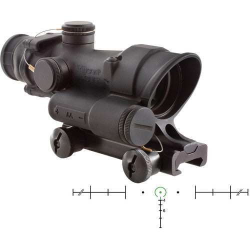 Trijicon ACOG 4x32 LED-Illuminated Riflescope Matte Black, Green Horseshoe TA02-D-100392