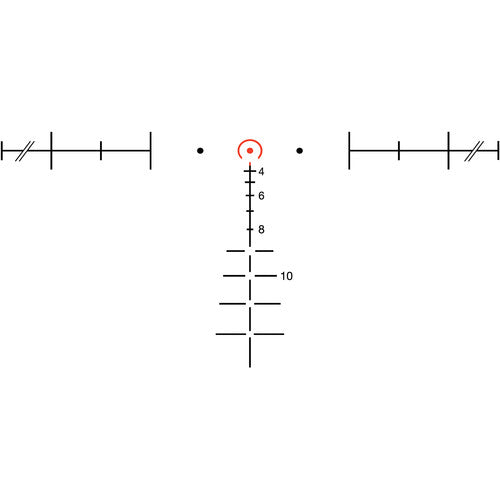 Trijicon ACOG 3.5x35 Riflescope Red LED Illum .308 Horseshoe Reticle, With Thumbscrew Mount TA110-D-100499
