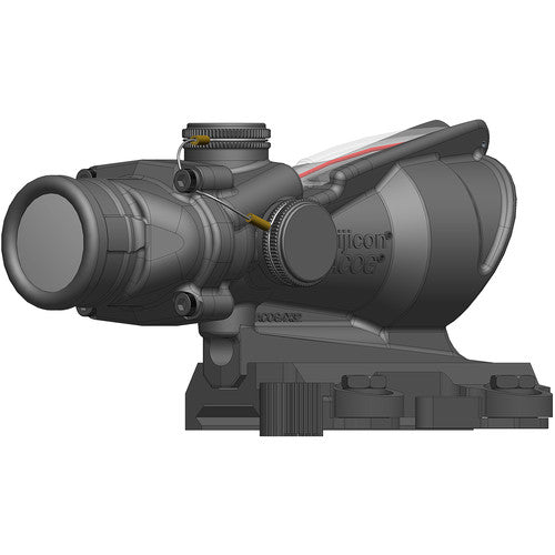 Trijicon ACOG 4x32 BAC Dual-Illum Rifle Combat Optic Red Horseshoe Dot Reticle for A4/M4 TA31-D-100582