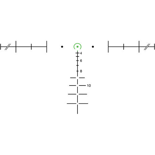 Trijicon ACOG 3.5x35 Riflescope Green LED Illum .308 Horseshoe Reticle, With Thumbscrew Mount TA110-D-100500