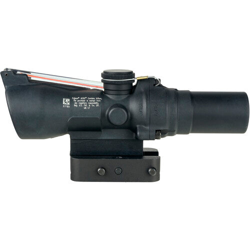 Trijicon ACOG 1.5x24 Compact Riflescope, Dual Illum Red 8 MOA Triangle Reticle TA45-C-400336