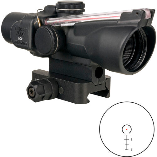 Trijicon ACOG 2x20 Compact Riflescope, Dual Illum RTR 9mm PCC Reticle TA47-C-400387