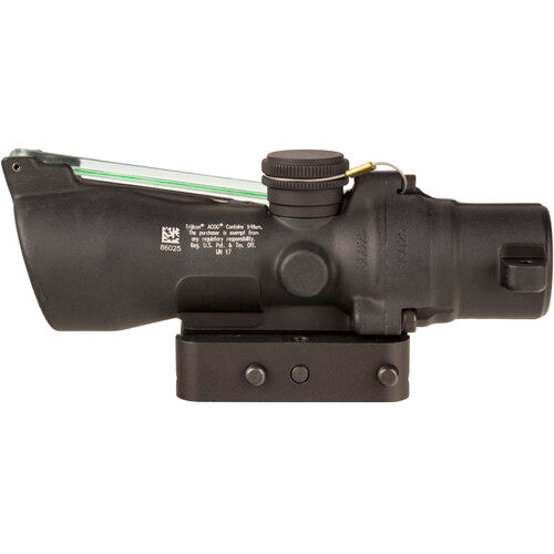 Trijicon ACOG 3x24 Compact Riflescope, Dual Illum Low Height, Green Crosshair 7.62x39 / 123 gr Reticle TA50-C-400359