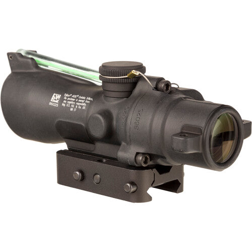 Trijicon ACOG 3x24 Compact Riflescope, Dual Illum Low Height, Green Crosshair 7.62x39 / 123 gr Reticle TA50-C-400359