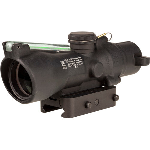 Trijicon ACOG 3x24 Compact Riflescope, Dual Illumination Low Height, Green Horseshoe 7.62x39 / 123 gr Reticle TA50-C-400362