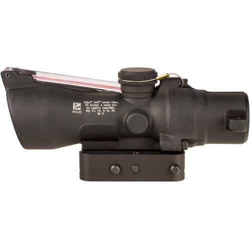 Trijicon ACOG 3x24 Compact Riflescope, Dual Illum Low Height, Red Crosshair .223 55 gr Reticle TA50-C-400351