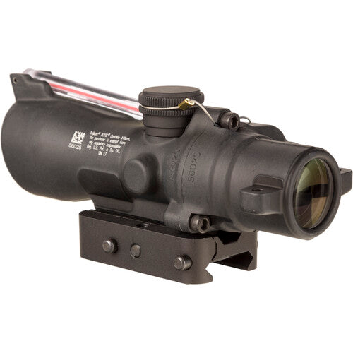 Trijicon ACOG 3x24 Compact Riflescope, Dual Illum Low Height, Red Crosshair .223 55 gr Reticle TA50-C-400351