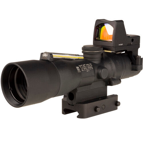 Trijicon ACOG 3x30 Dual Illum Riflescope and 3.25 MOA Red Dot Type 2 RMR Sight Kit TA33-C-400395