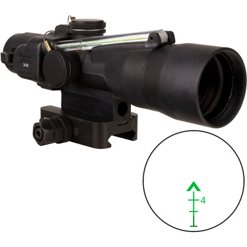 Trijicon ACOG 3x30 Riflescope, Dual Illuminated (reen Chevron .223 62 gr. Ballistic Reticle TA33-C-400371