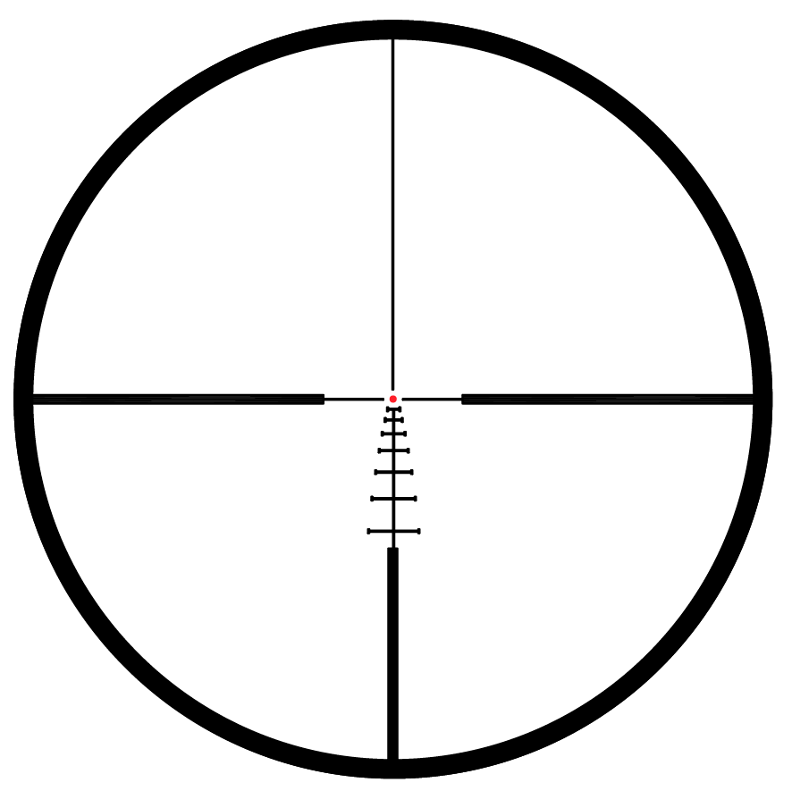 Meopta Optika6 1-6x24mm RD SFP Riflescope 653611