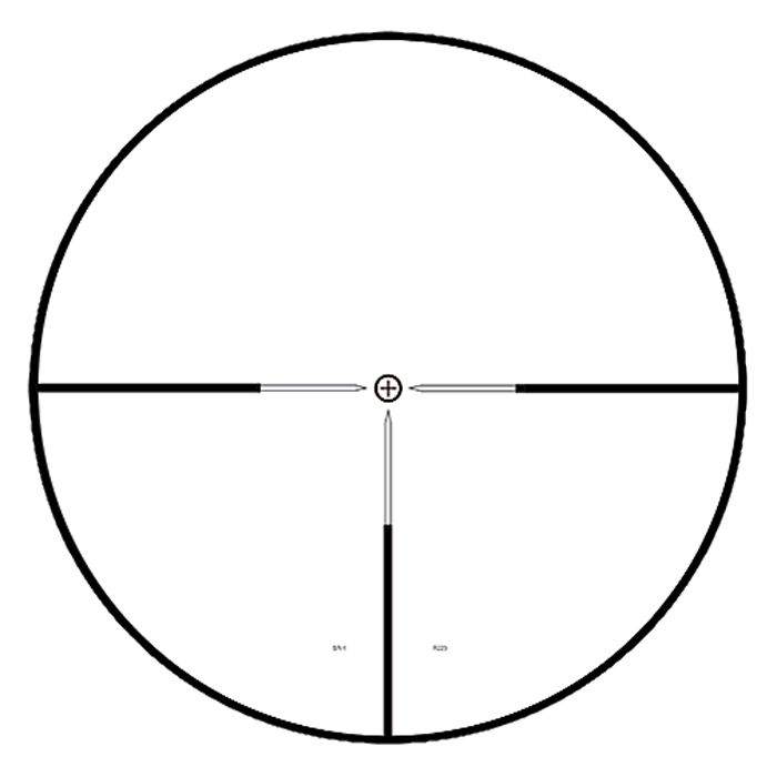 Nightforce Competition 4.5x24mm SR-2 Riflescope C580