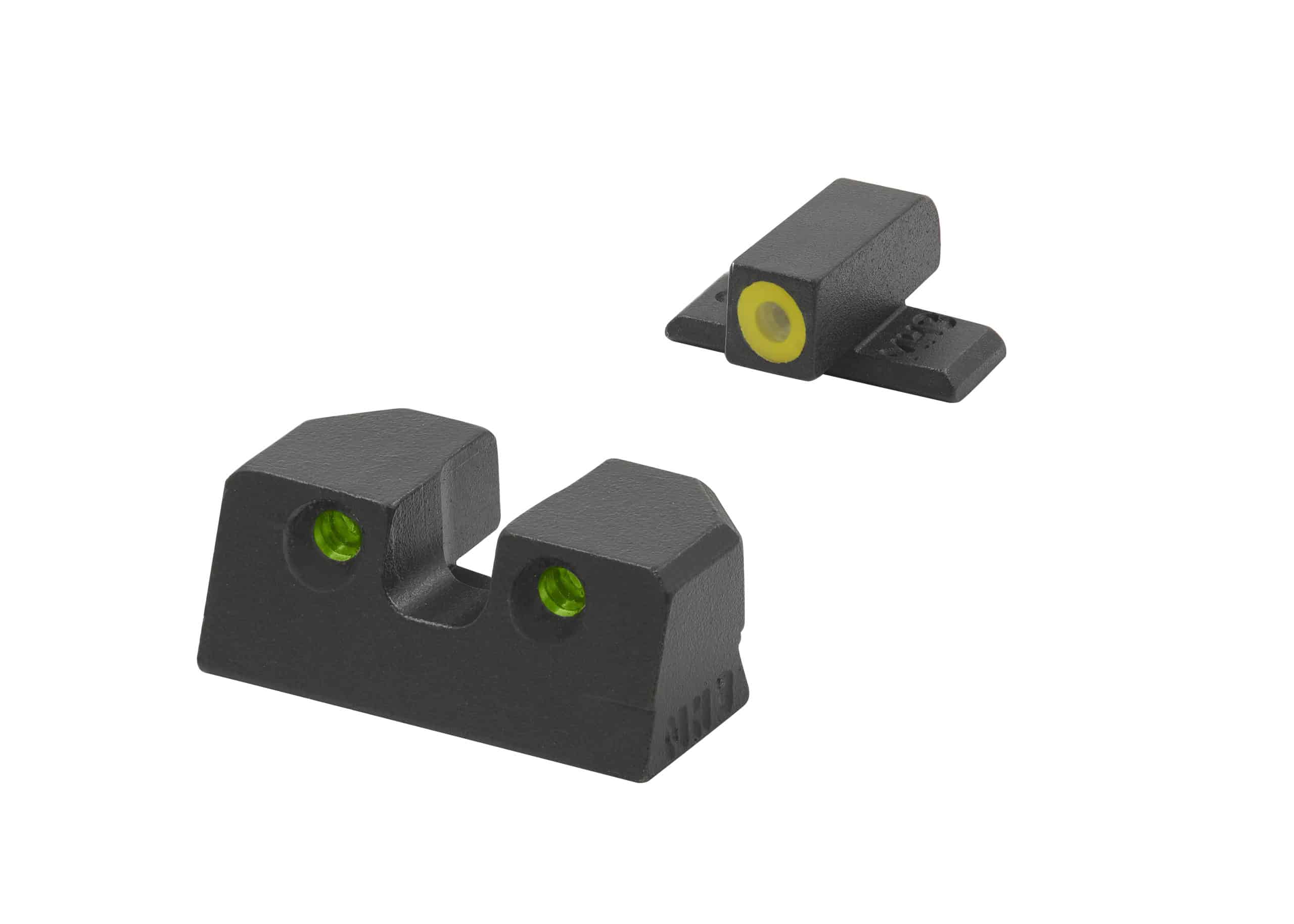 Meprolight Highly Visible Day/Night Self-Illuminated Sights (HVS) for Sig Sauer P Frames, 9MM/0.357 - SharpShooter Optics