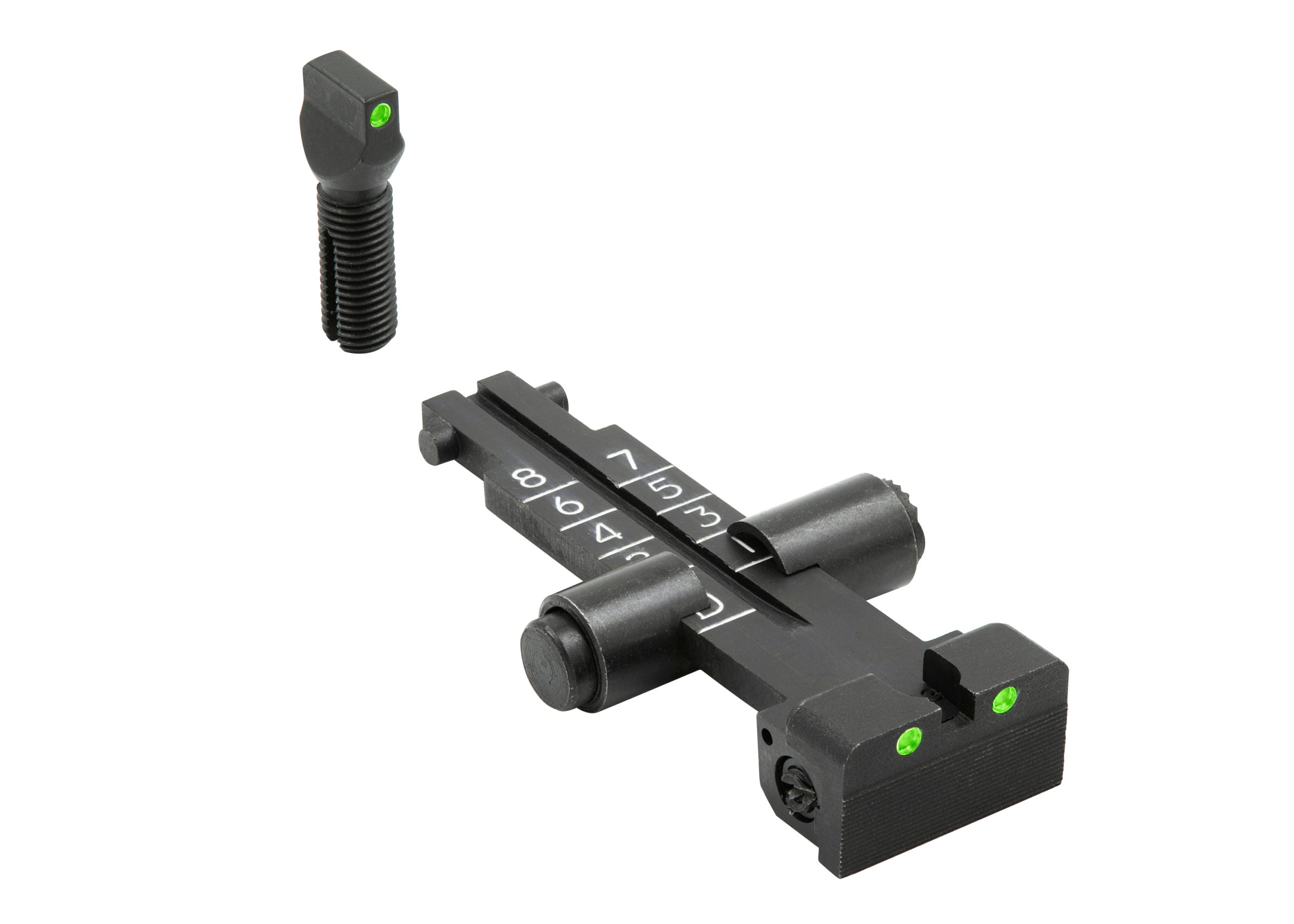 Meprolight Fixed Tru-Dot Night Sights for AK47 Rifles with 1000m scale - SharpShooter Optics