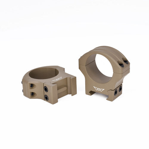Warne HyperLite 34mm Low Dark Earth Scope Rings