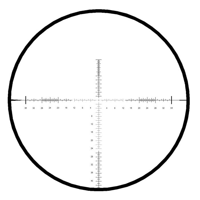 Burris Fullfield IV 6-24x50mm SCR MOA Rifle Scope 200497