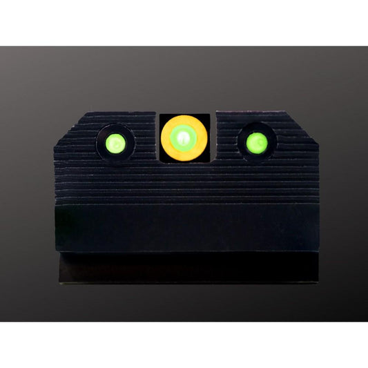 XS Sight Systems R3D 2.0 Suppressor Height Night Sights for Glock 20/21/29/30/30S/37/41 Orange Front with Black Rear