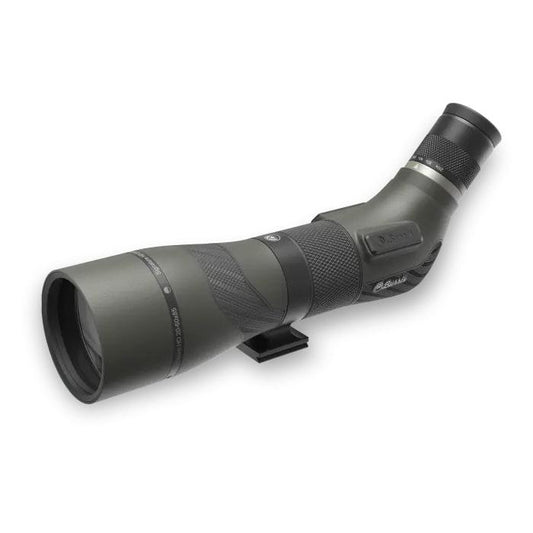 Burris Signature HD Spotting Scope 20-60x85mm Green 300103 offers clear optics for spotting game from afar.