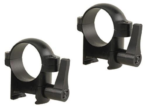 Burris 1" Zee Quick Detach Rings (Weaver Style) 1" Medium Matte 420034