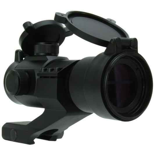 Tacfire Red/Green Dot Sight 1x30 Dual Illum. Black with Cantilever Mount