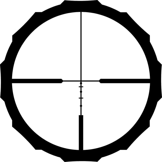 Crimson Trace Brushline Rifle Scope - 3-9x40mm 1" SFP BDC Rimfire