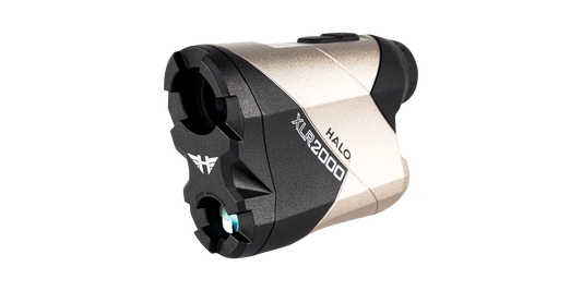 Halo XLR2000 6x Rangefinder 2000/yd with Angle Intel Auto Acquisition - Black/White