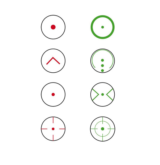 Konus Optics SIGHT-PRO R8 Rechargeable Red/Green Dot with 8 Reticles