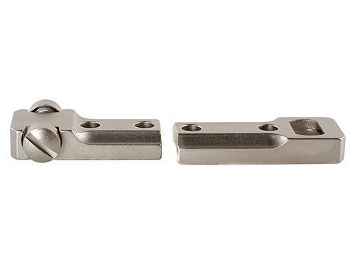 Leupold 2-Piece Standard Steel Base - Remington 700 Reversible Rear (RVR) Silver