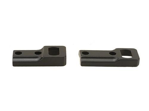 Leupold 2-Piece Dual Dovetail Base - Weatherby Mark V Reversible Front Matte Black
