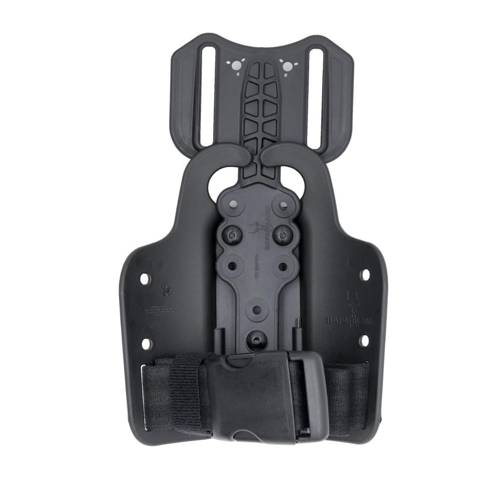 Safariland 6004-25 Single Strap Leg Shroud with DFA Black