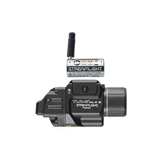Streamlight TLR-8 HL-X Green Handgun Weapon Light 1000 Lumens Black with SL-B9 Rechargeable Battery
