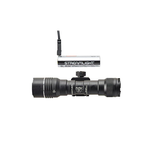 Streamlight ProTac Rail Mount HP-X Pro System Rifle Weapon Light 800 Lumens Black with SL-B26 Rechargeable Battery