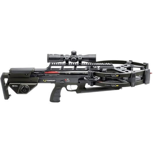 Tenpoint TX 28 Crossbow ACUslide MAXX RangeMaster 100 Black Scope