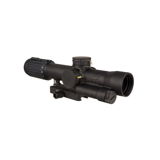 Trijicon VCOG 1-8x28 Rifle Scope FFP Red MRAD Crosshair Dot Reticle Illuminated Black w/ Mount