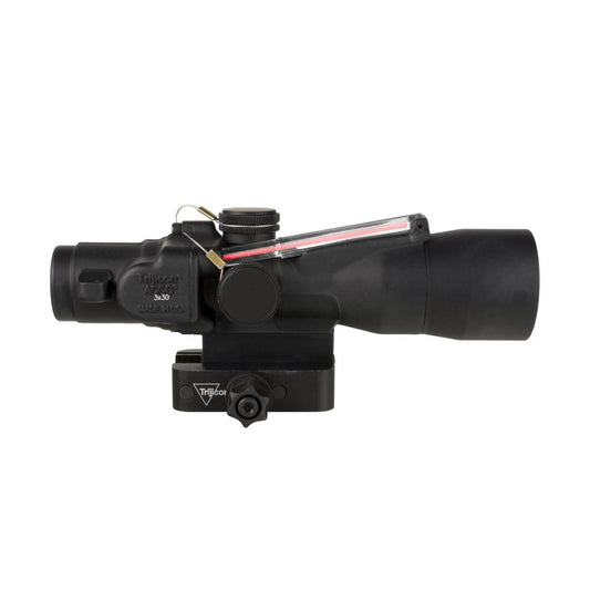 Trijicon Compact ACOG 3x30 Rifle Scope Red Crosshair .308/168gr. Winchester Illuminated Black