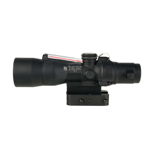 Trijicon Compact ACOG 3x30 Rifle Scope Red Chevron 7.62x51mm/175gr. Illuminated Black w/ Mount