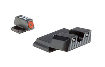 Trijicon HD Night Sight Set for SA-139 S&W M&P Shield  - Orange Front Outline