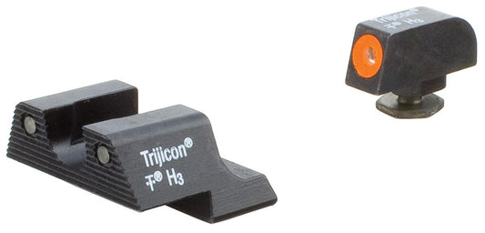 Trijicon HD Night Sight Set for Glock Models 42 & 43 - Orange Front Outline