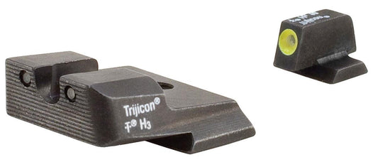 Trijicon HD Night Sight Set for S&W M&P HD - Yellow Front Dot Outline